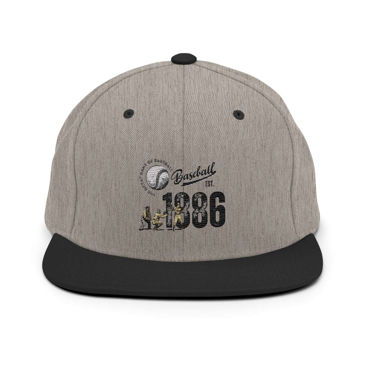 The Great Game of Baseball Snapback Hat