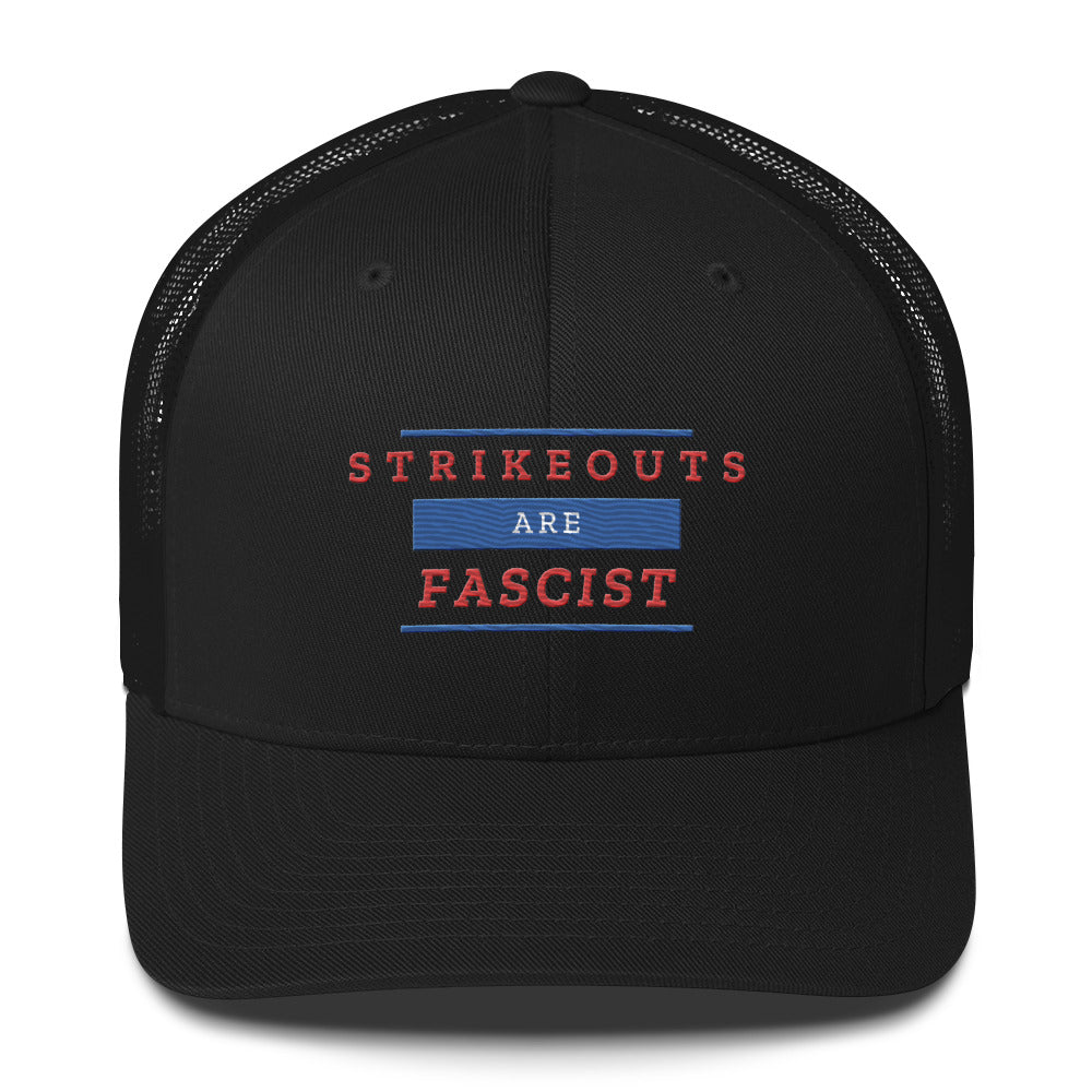 Strikeouts Are Fascist Trucker Cap