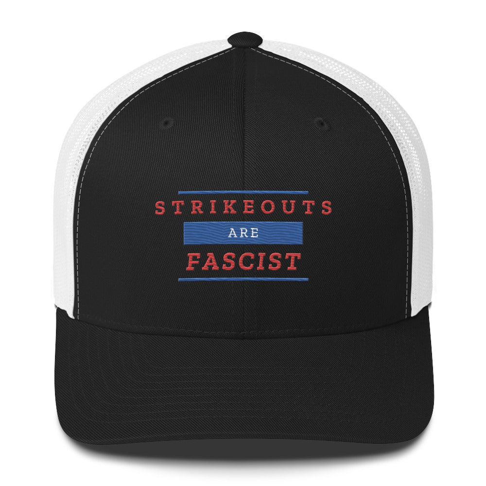 Strikeouts Are Fascist Trucker Cap
