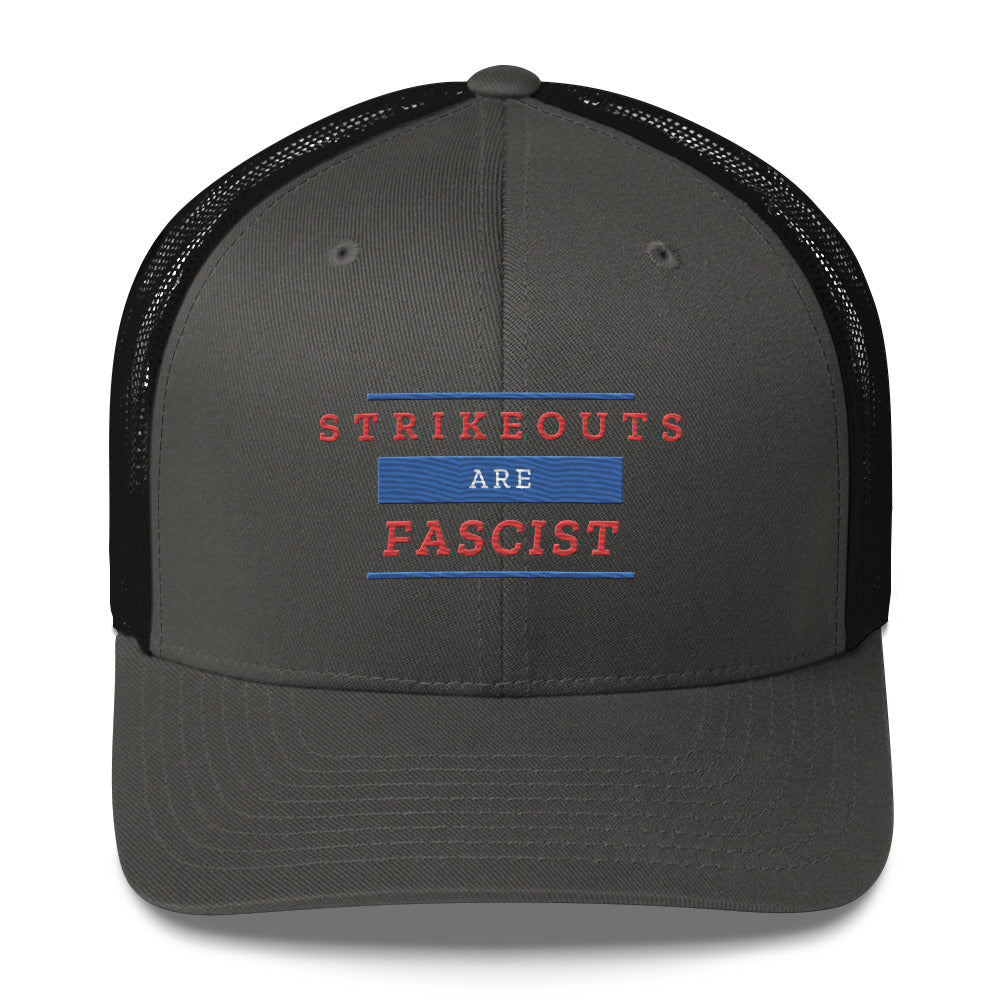 Strikeouts Are Fascist Trucker Cap