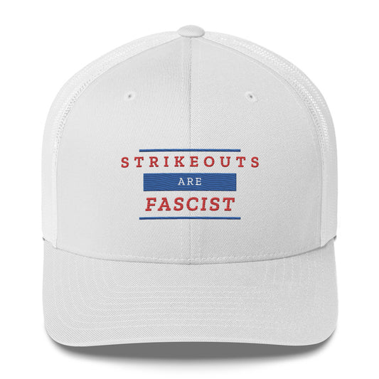 Strikeouts Are Fascist Trucker Cap