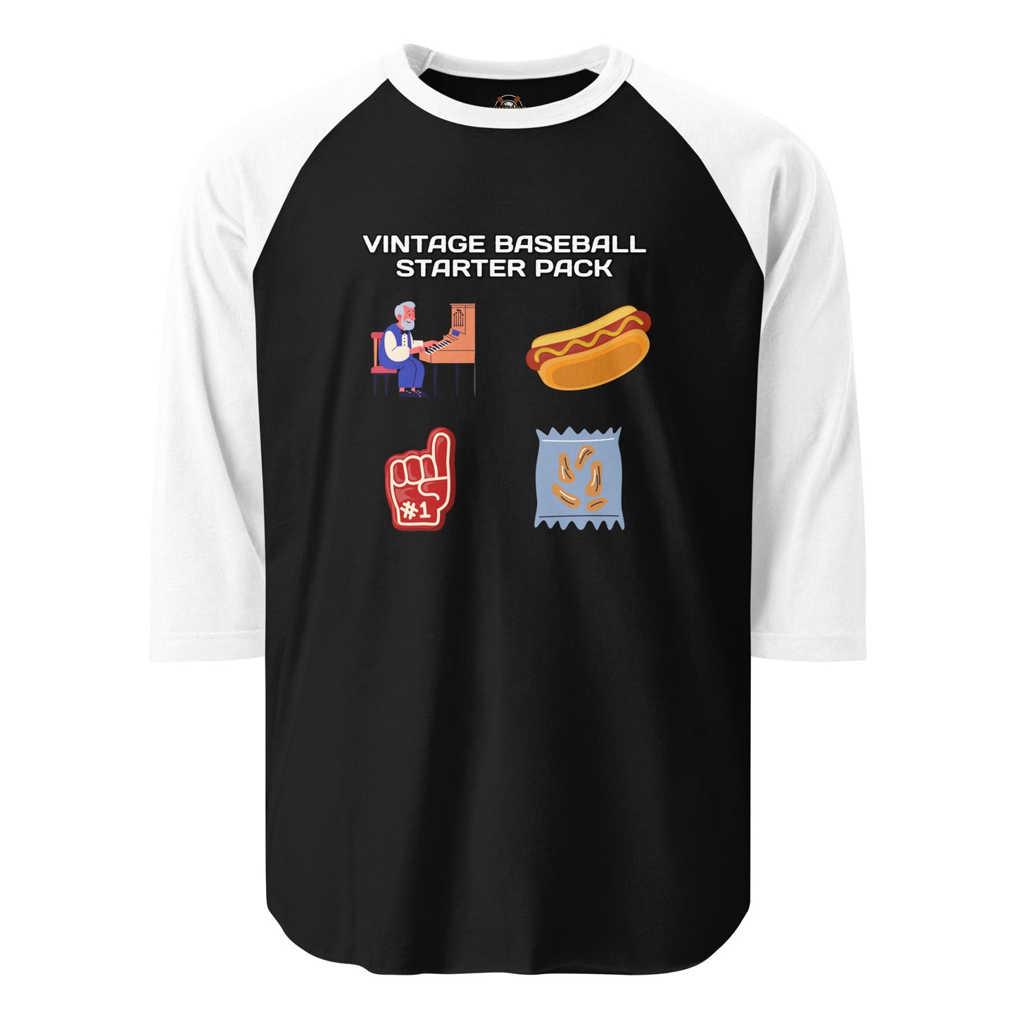 Vintage Baseball Starter Pack 3/4 Sleeve