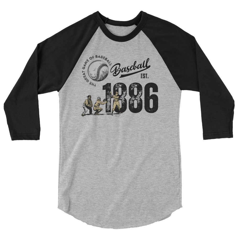 The Great Game of Baseball 3/4 Sleeve