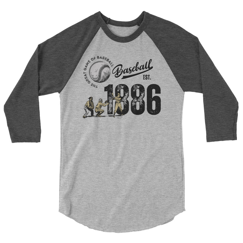 The Great Game of Baseball 3/4 Sleeve