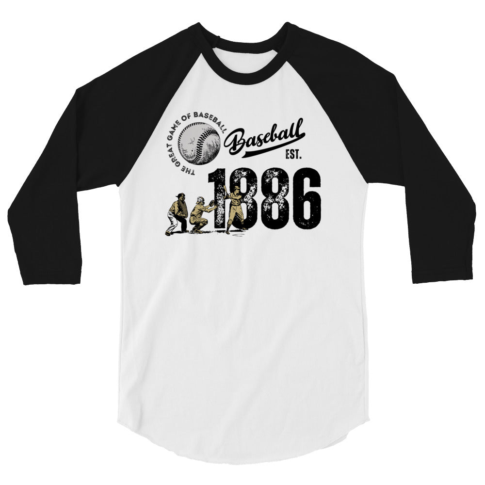 The Great Game of Baseball 3/4 Sleeve