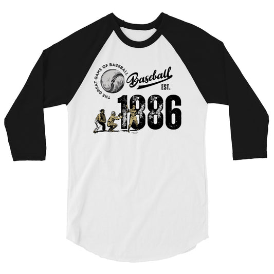 The Great Game of Baseball 3/4 Sleeve
