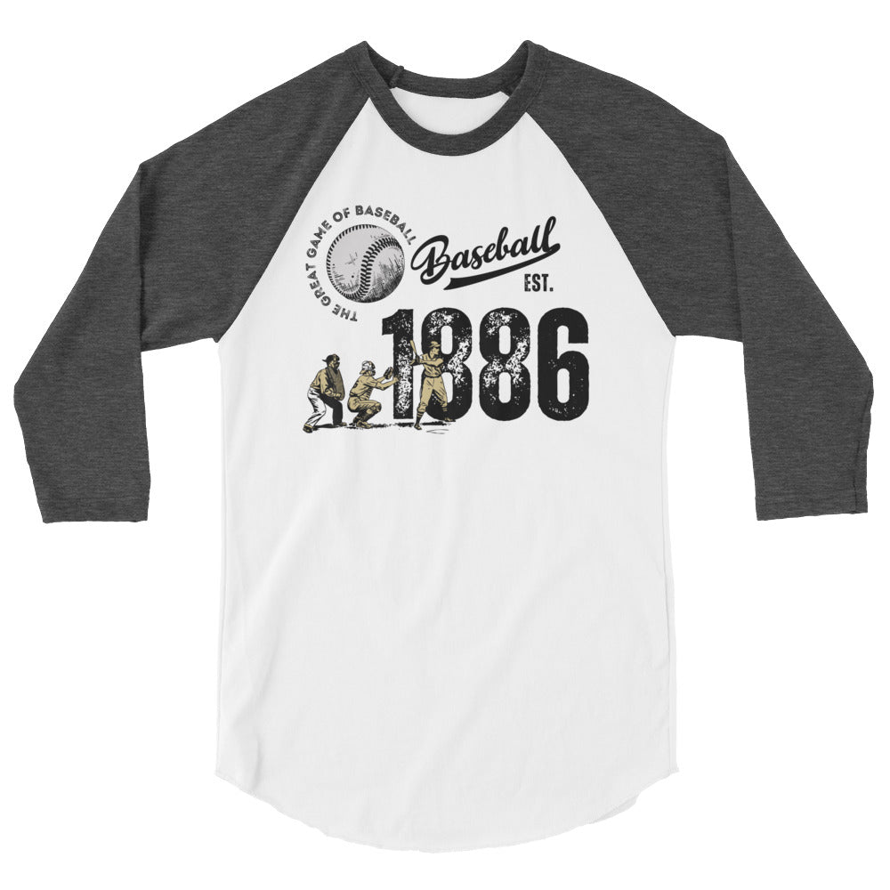 The Great Game of Baseball 3/4 Sleeve
