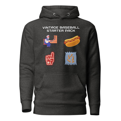 Vintage Baseball Starter Pack Hoodie