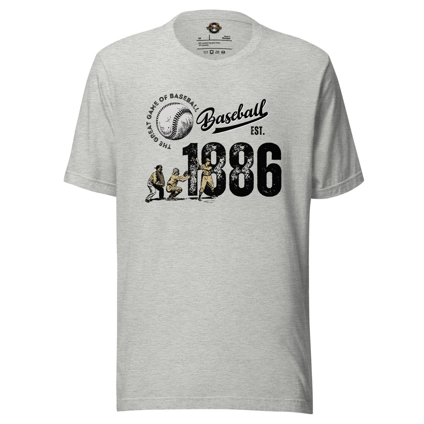 The Great Game of Baseball Tee