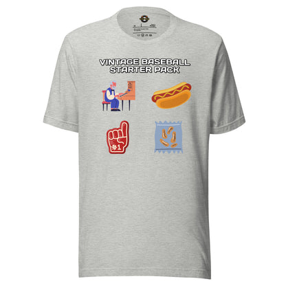 Vintage Baseball Starter Pack Tee