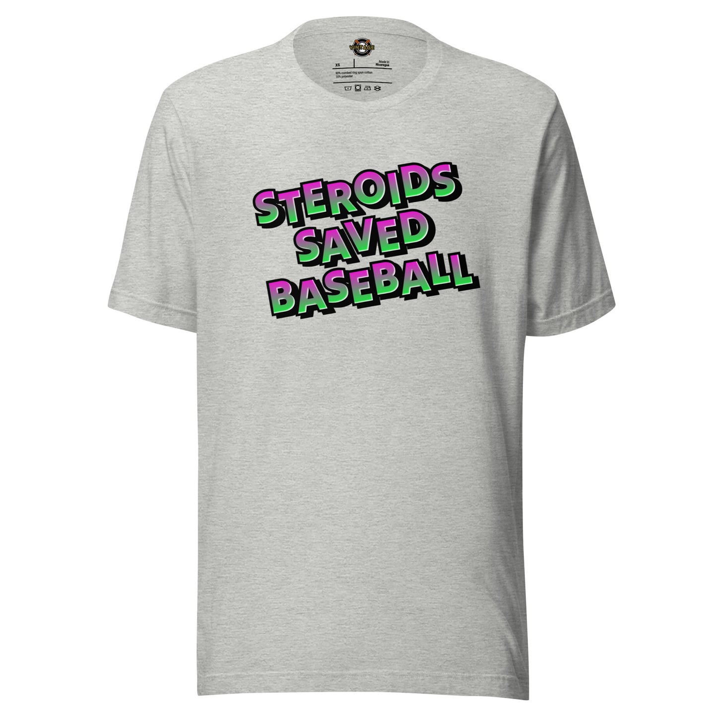 Steroids Saved Baseball Tee