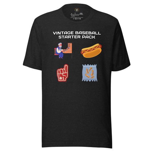 Vintage Baseball Starter Pack Tee