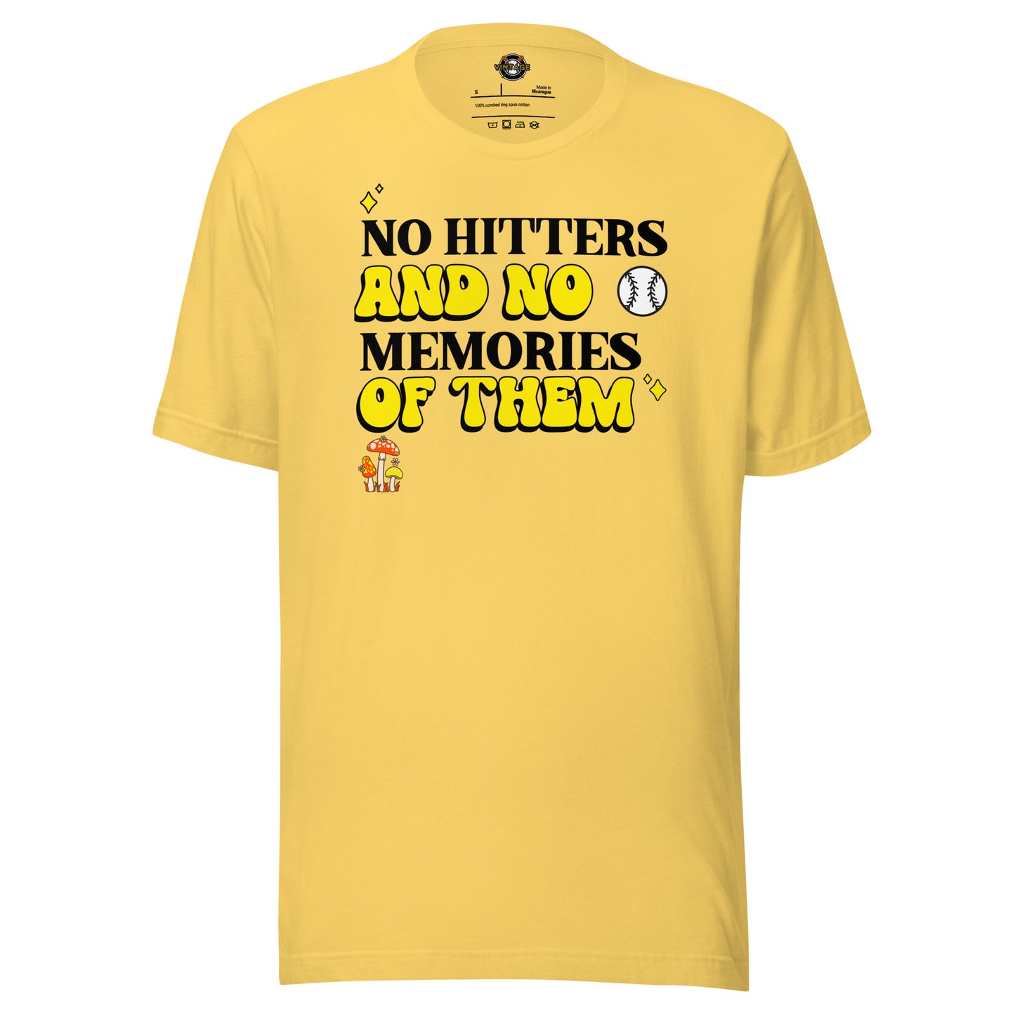 No Hitters And No Memories Of Them Tee